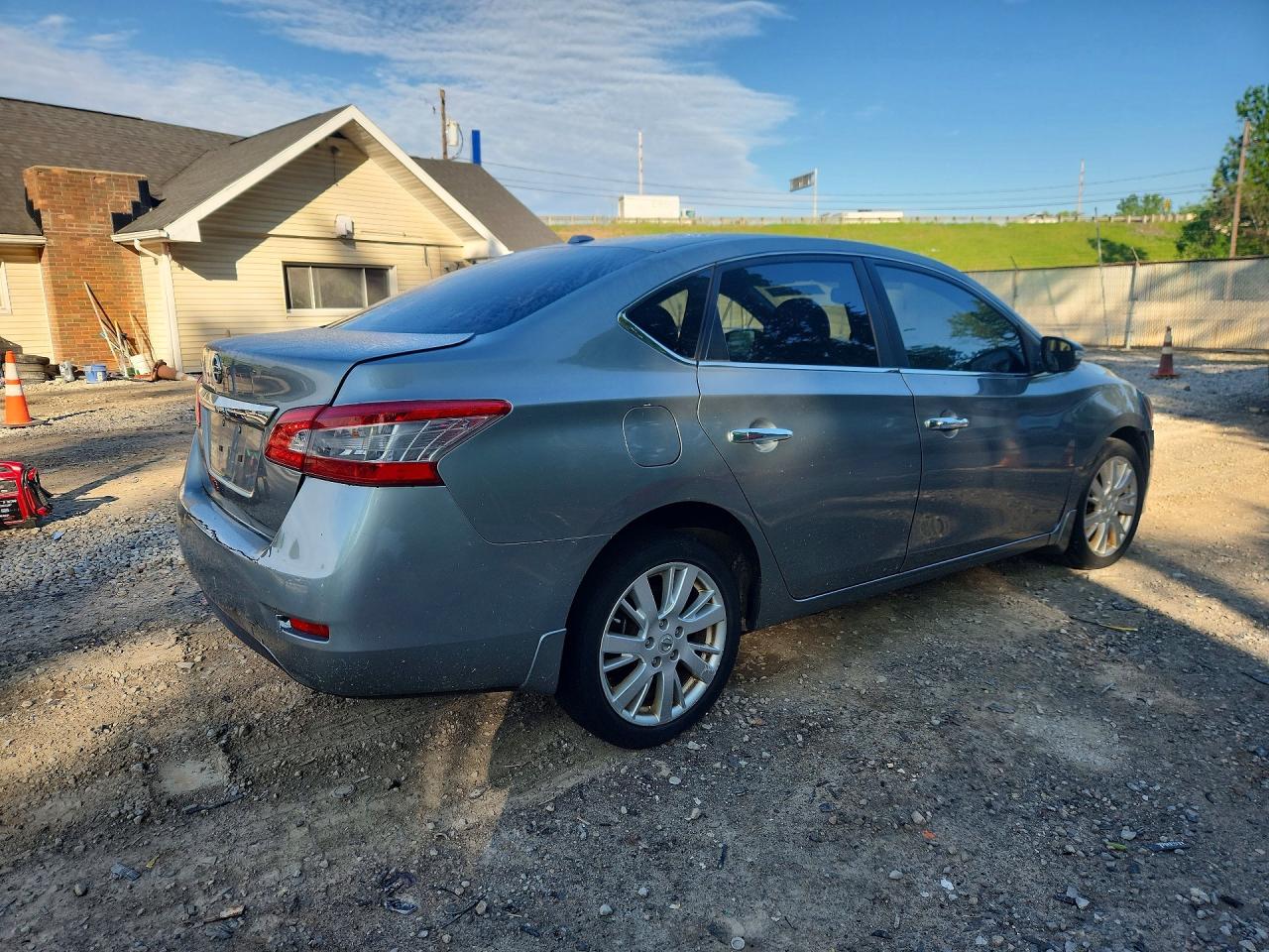2014 Nissan Sentra Sl Silver vin: 3N1AB7APXEY293781