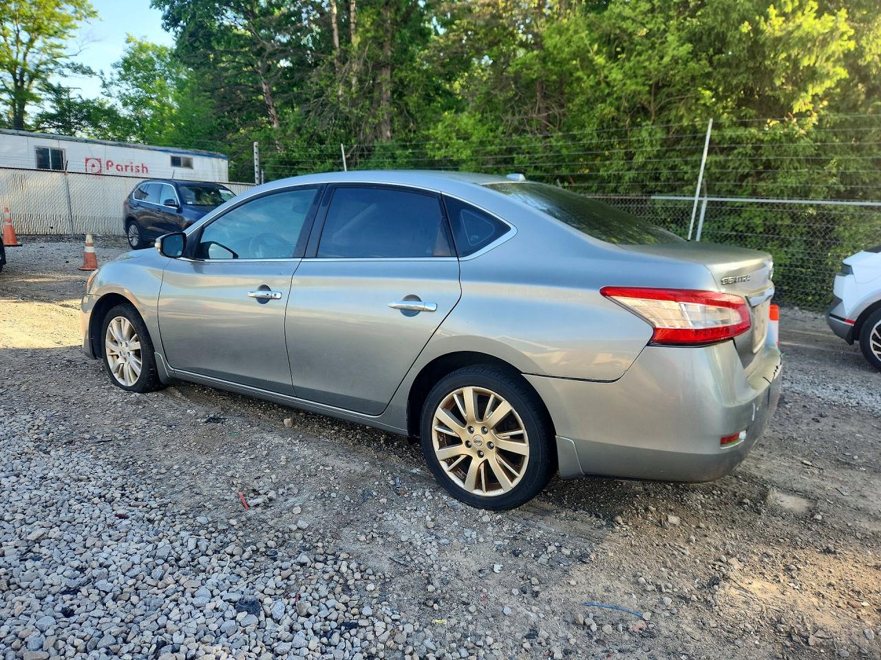 2014 Nissan Sentra Sl Silver vin: 3N1AB7APXEY293781