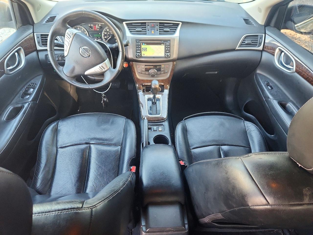 2014 Nissan Sentra Sl Silver vin: 3N1AB7APXEY293781