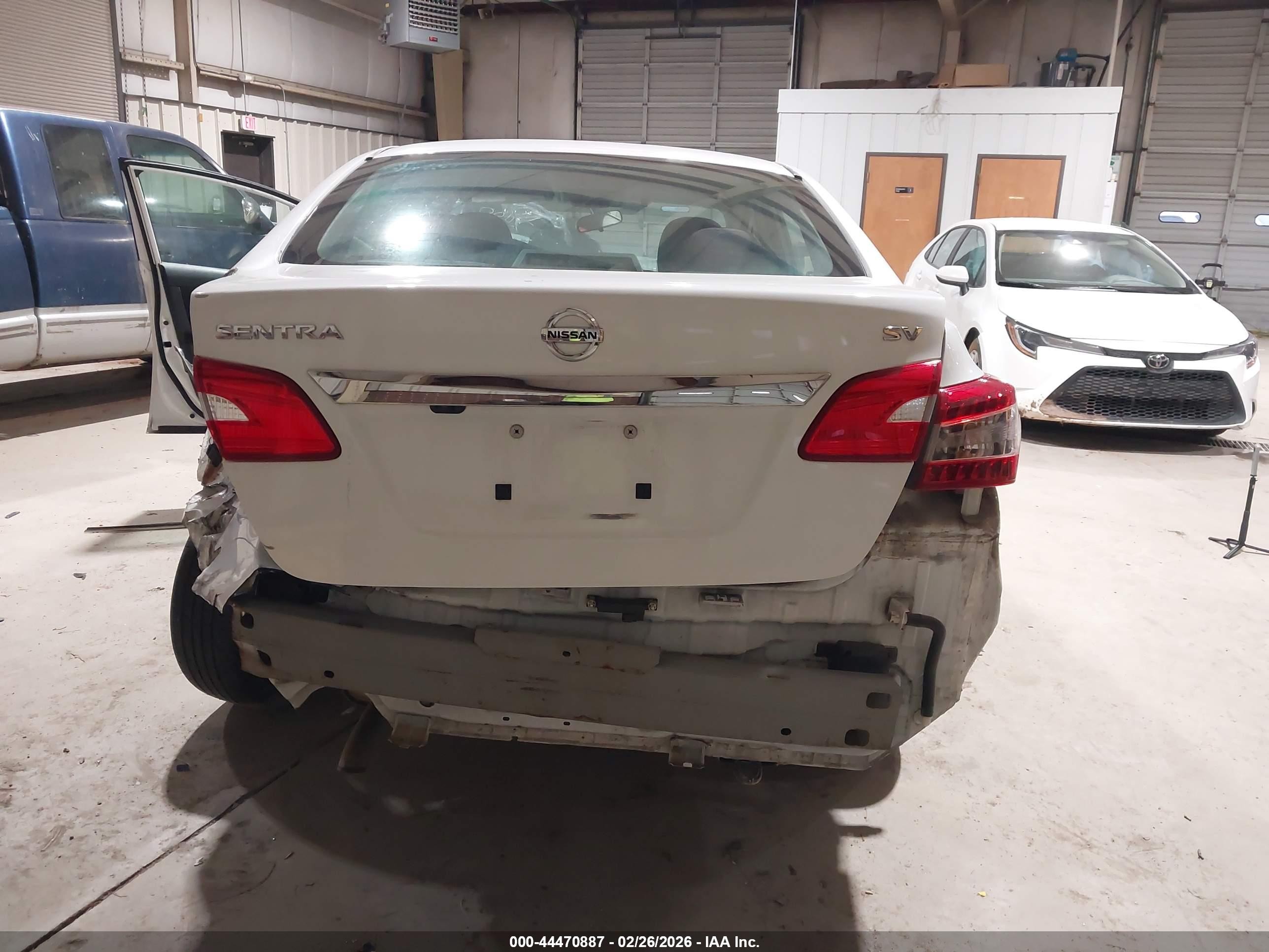 2014 Nissan Sentra Sv Белый vin: 3N1AB7APXEY297488