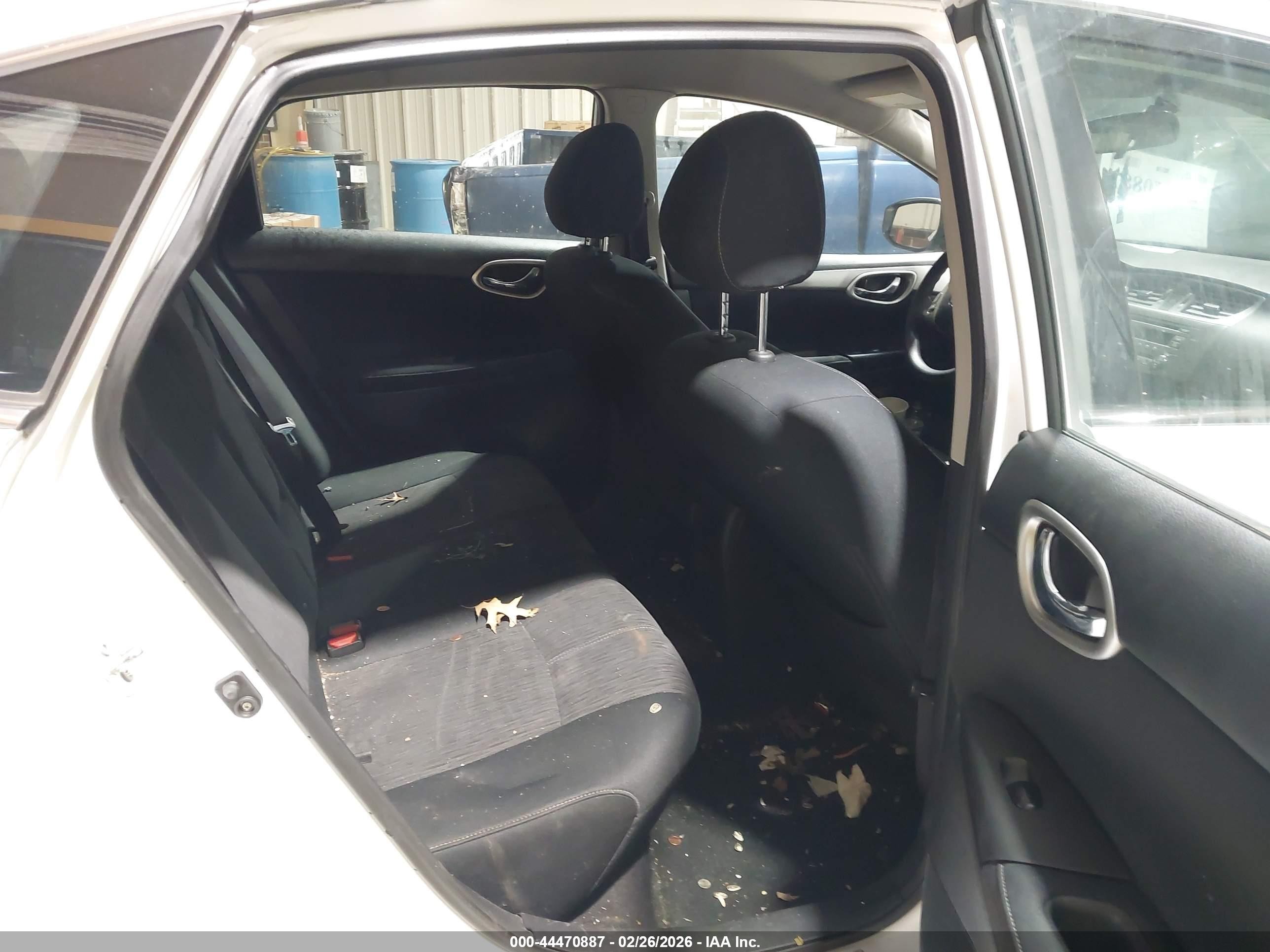 2014 Nissan Sentra Sv Белый vin: 3N1AB7APXEY297488