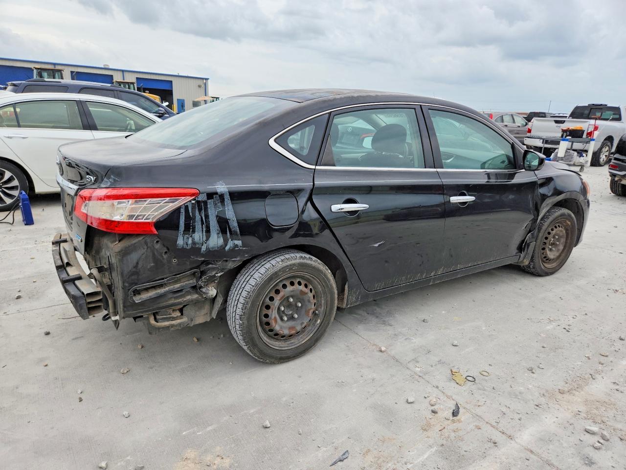 2014 Nissan Sentra Sv Black vin: 3N1AB7APXEY300048
