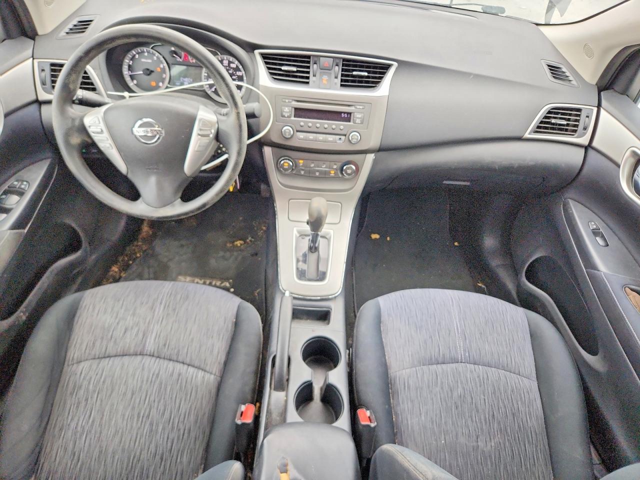 2014 Nissan Sentra Sv Black vin: 3N1AB7APXEY300048