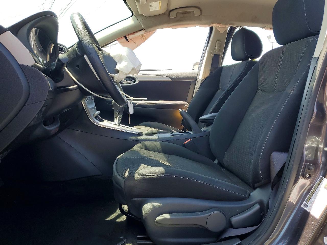 2014 Nissan Sentra S Gray vin: 3N1AB7APXEY303712
