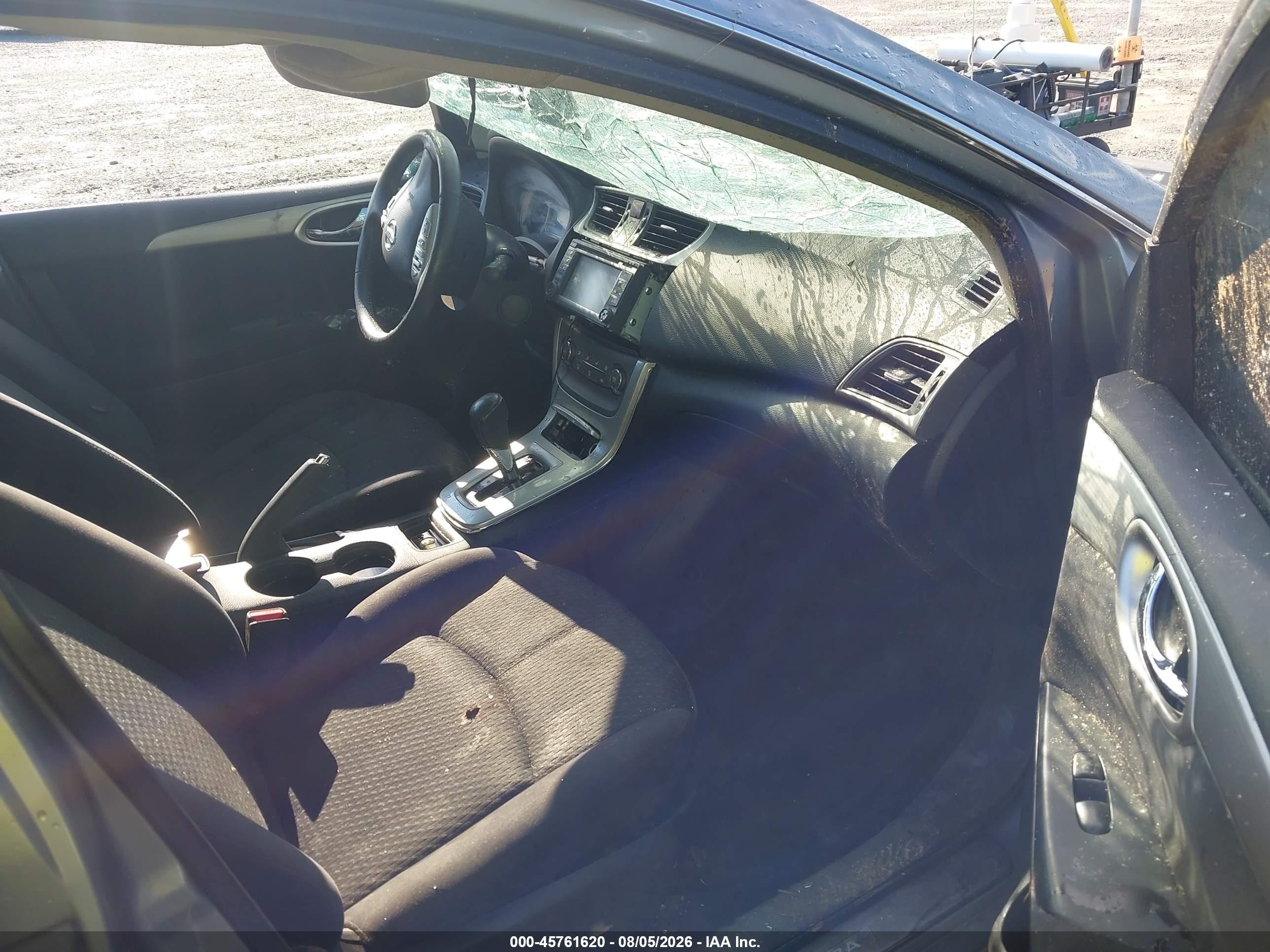 2014 Nissan Sentra Sr Silver vin: 3N1AB7APXEY306478