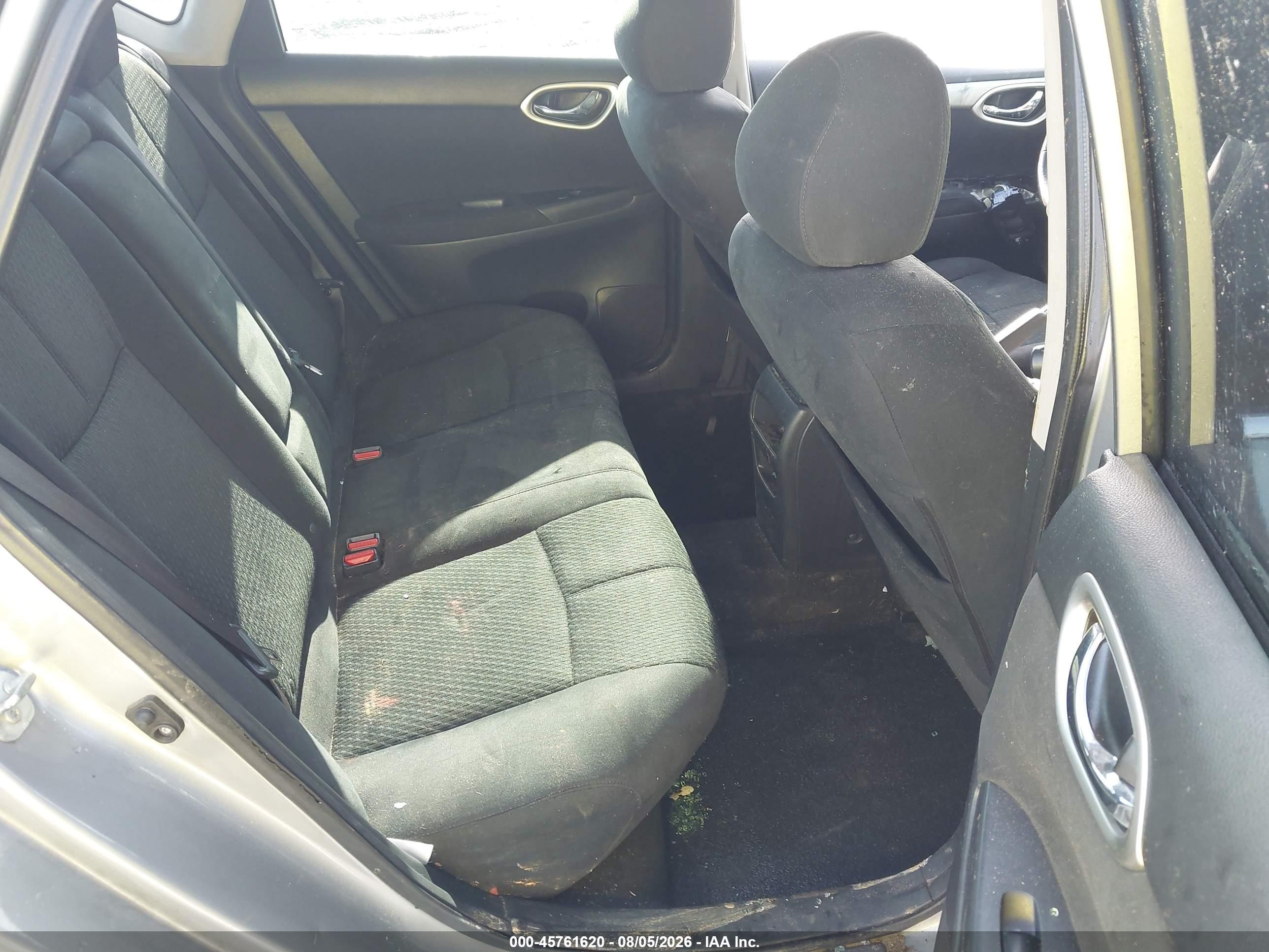 2014 Nissan Sentra Sr Silver vin: 3N1AB7APXEY306478