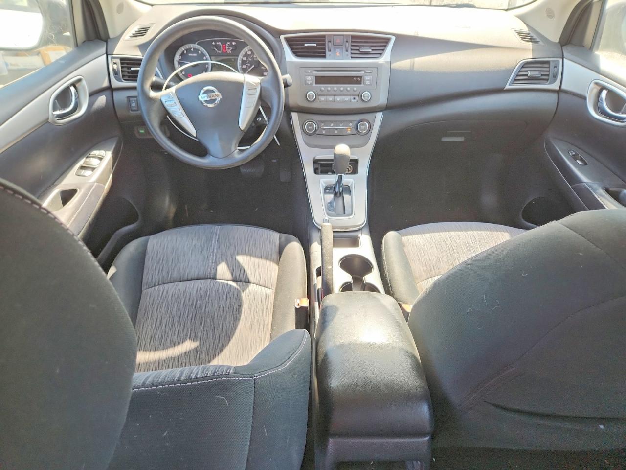 2014 Nissan Sentra Sv Белый vin: 3N1AB7APXEY306612