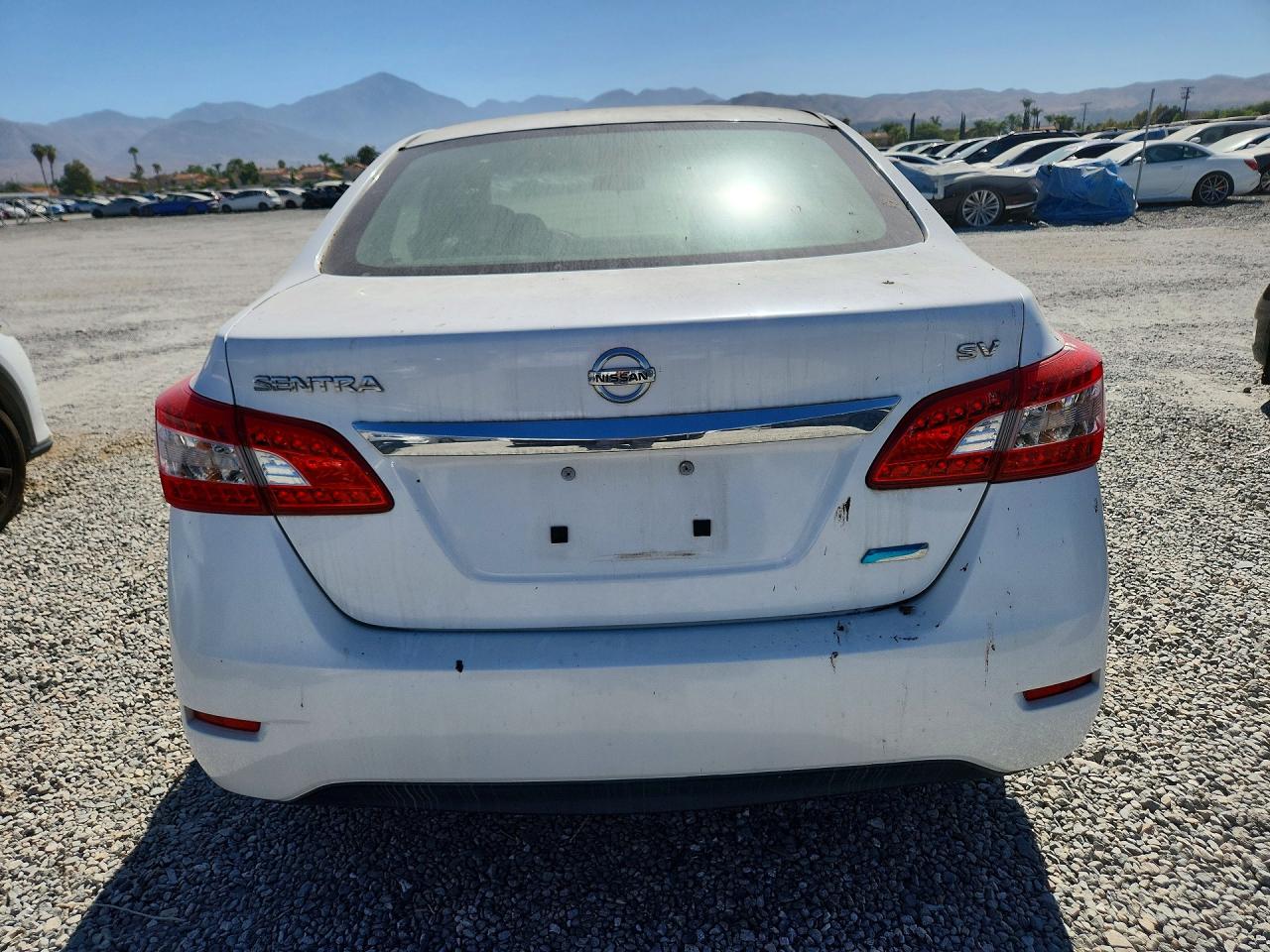 2014 Nissan Sentra Sv Белый vin: 3N1AB7APXEY306612