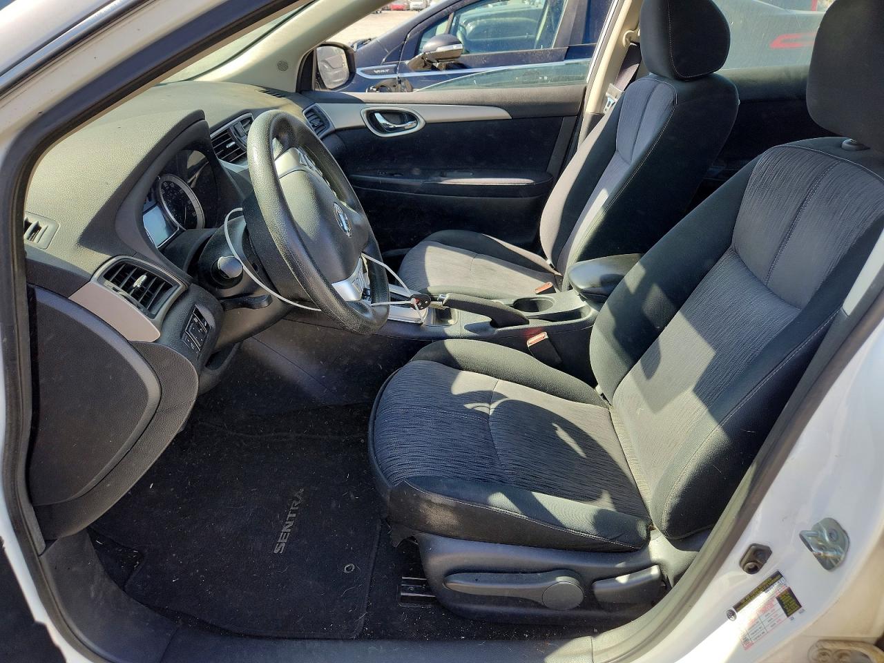 2014 Nissan Sentra Sv Белый vin: 3N1AB7APXEY306612