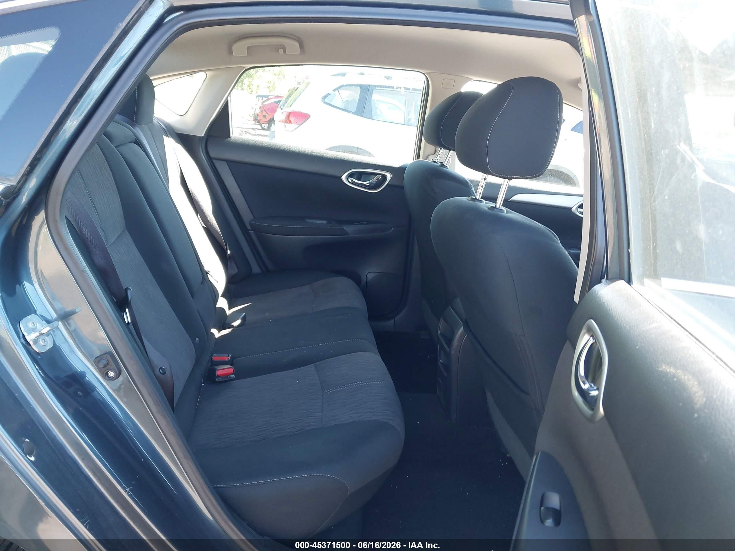2014 Nissan Sentra Sv Gray vin: 3N1AB7APXEY316878
