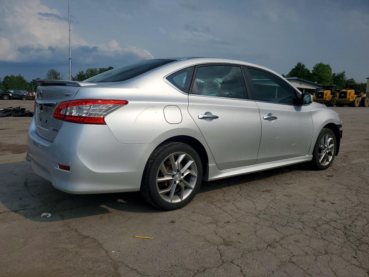 2014 Nissan Sentra Sr Silver vin: 3N1AB7APXEY325998