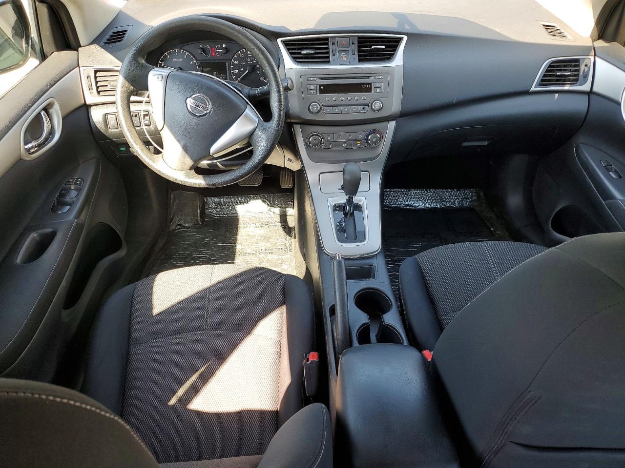 2014 Nissan Sentra S Black vin: 3N1AB7APXEY328156