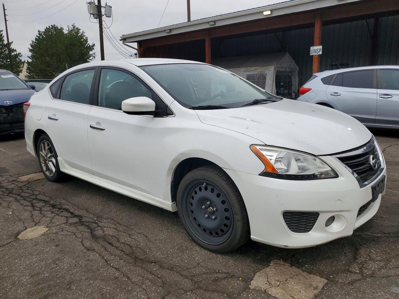 2014 Nissan Sentra Sr White vin: 3N1AB7APXEY330778