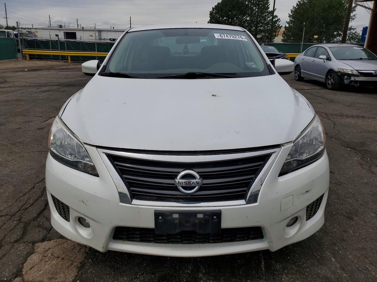 2014 Nissan Sentra Sr White vin: 3N1AB7APXEY330778