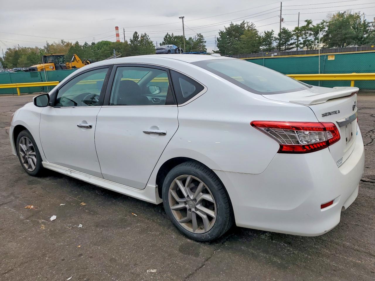 2014 Nissan Sentra Sr White vin: 3N1AB7APXEY330778