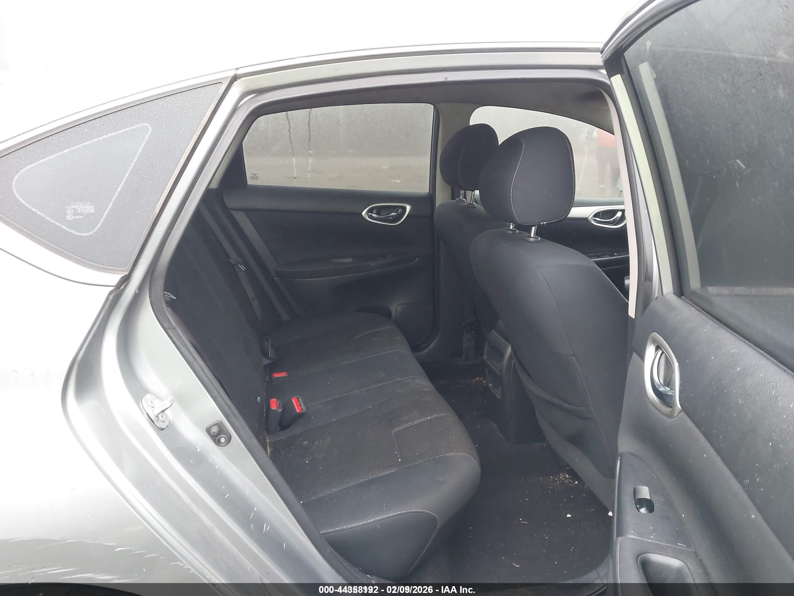 2014 Nissan Sentra S Gray vin: 3N1AB7APXEY338850