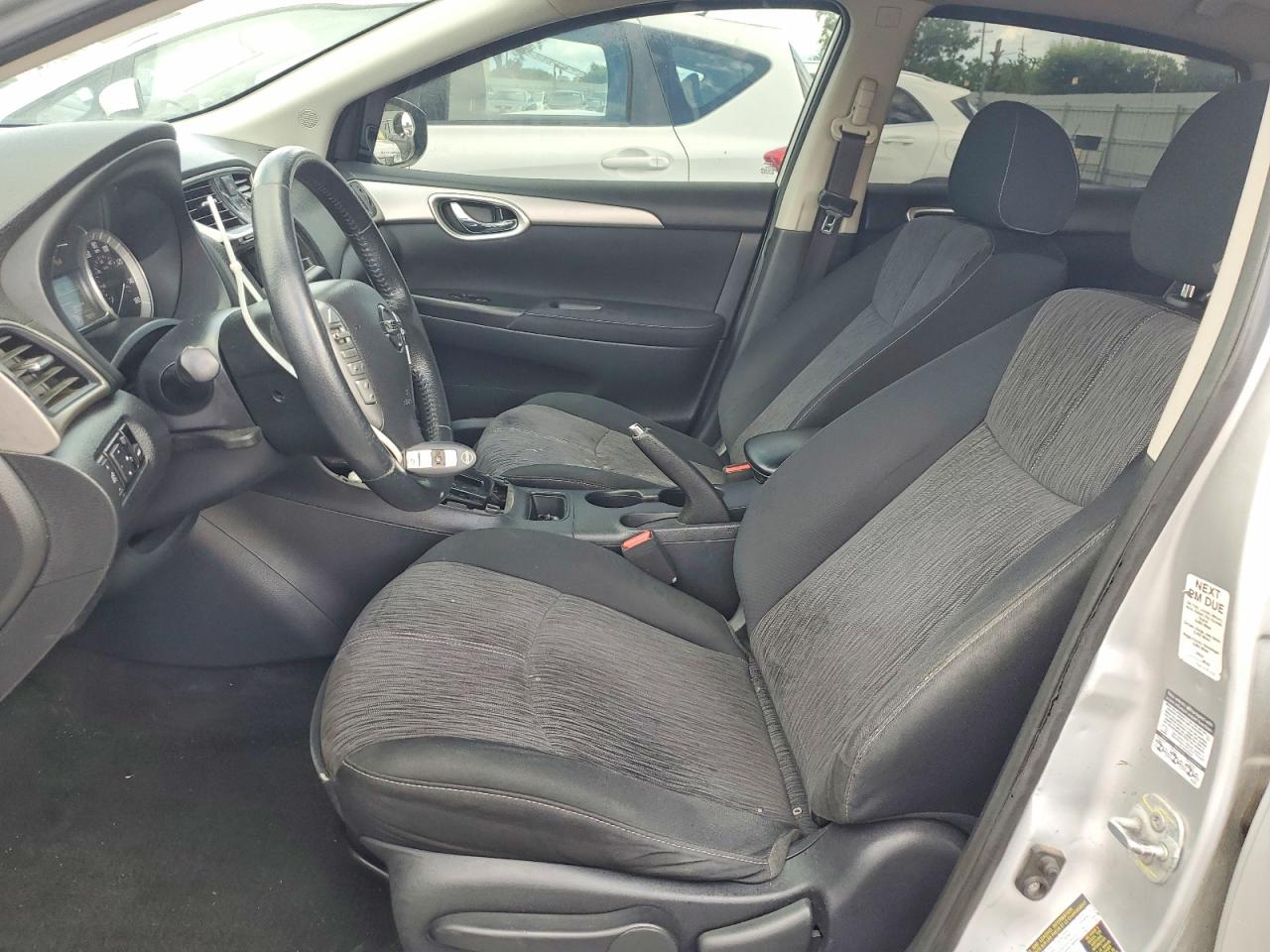 2015 Nissan Sentra Sv Gray vin: 3N1AB7APXFL632568