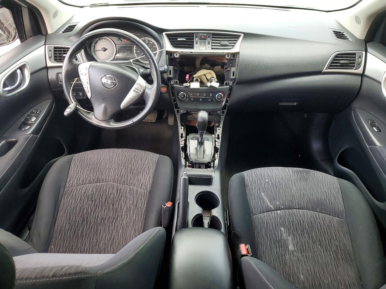 2015 Nissan Sentra Sv Gray vin: 3N1AB7APXFL632568