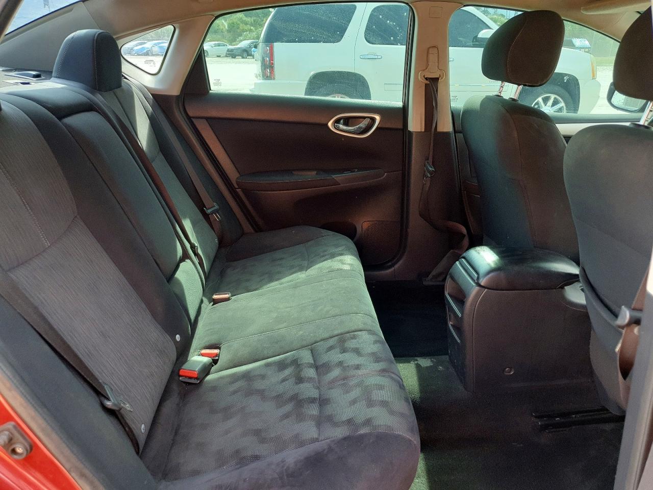 2015 Nissan Sentra Sv Красный vin: 3N1AB7APXFL654151