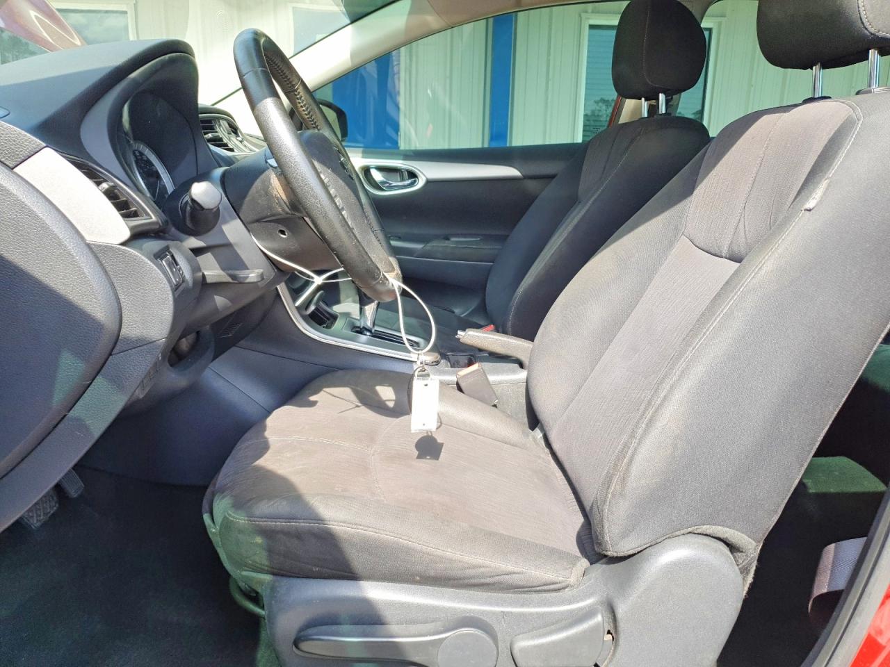 2015 Nissan Sentra Sv Красный vin: 3N1AB7APXFL654151