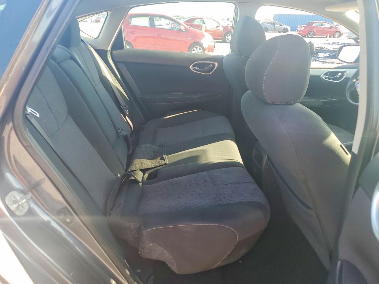 2015 Nissan Sentra Sv Gray vin: 3N1AB7APXFL658555