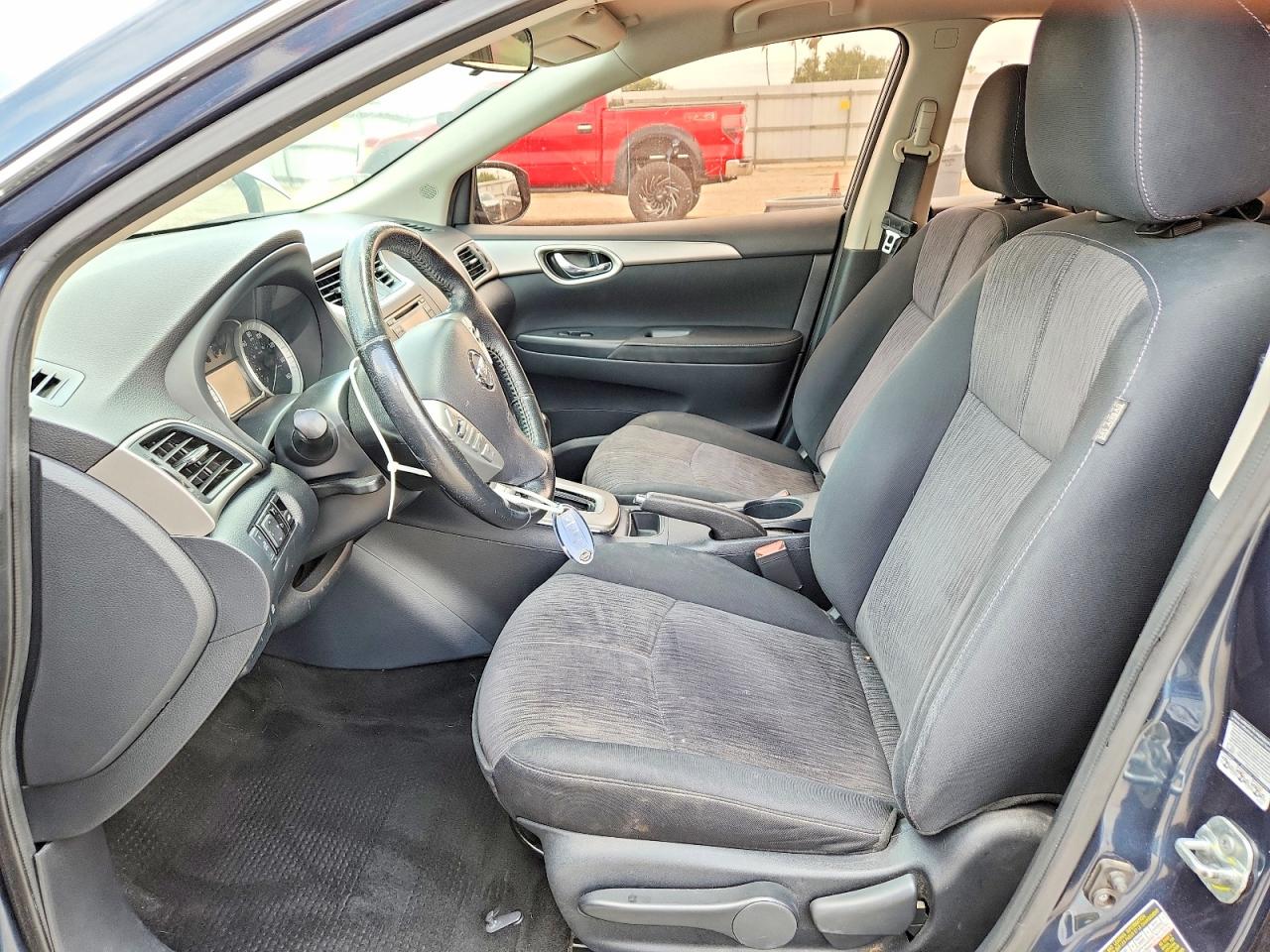 2015 Nissan Sentra Sv Blue vin: 3N1AB7APXFL661598