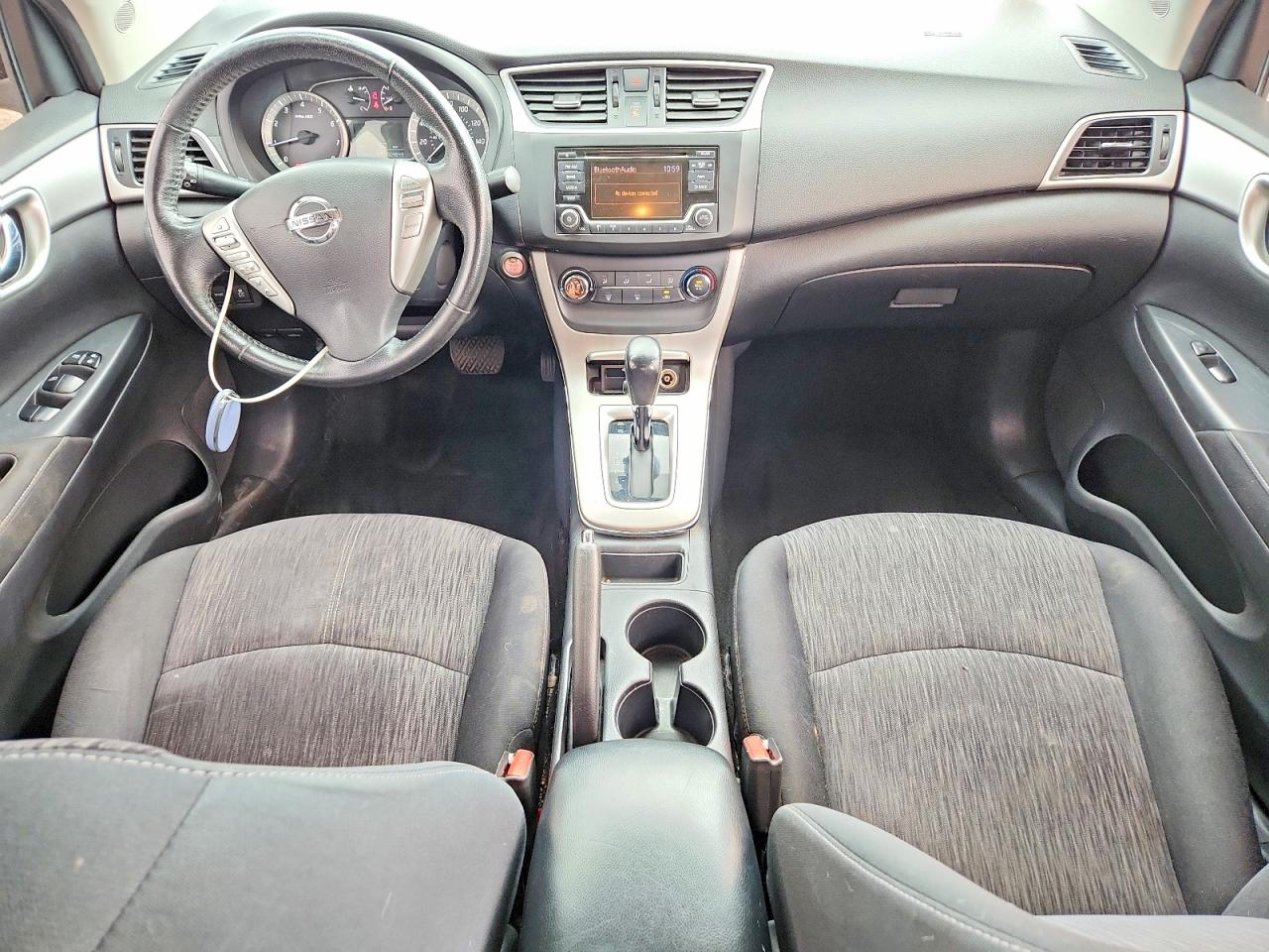 2015 Nissan Sentra Sv Blue vin: 3N1AB7APXFL661598