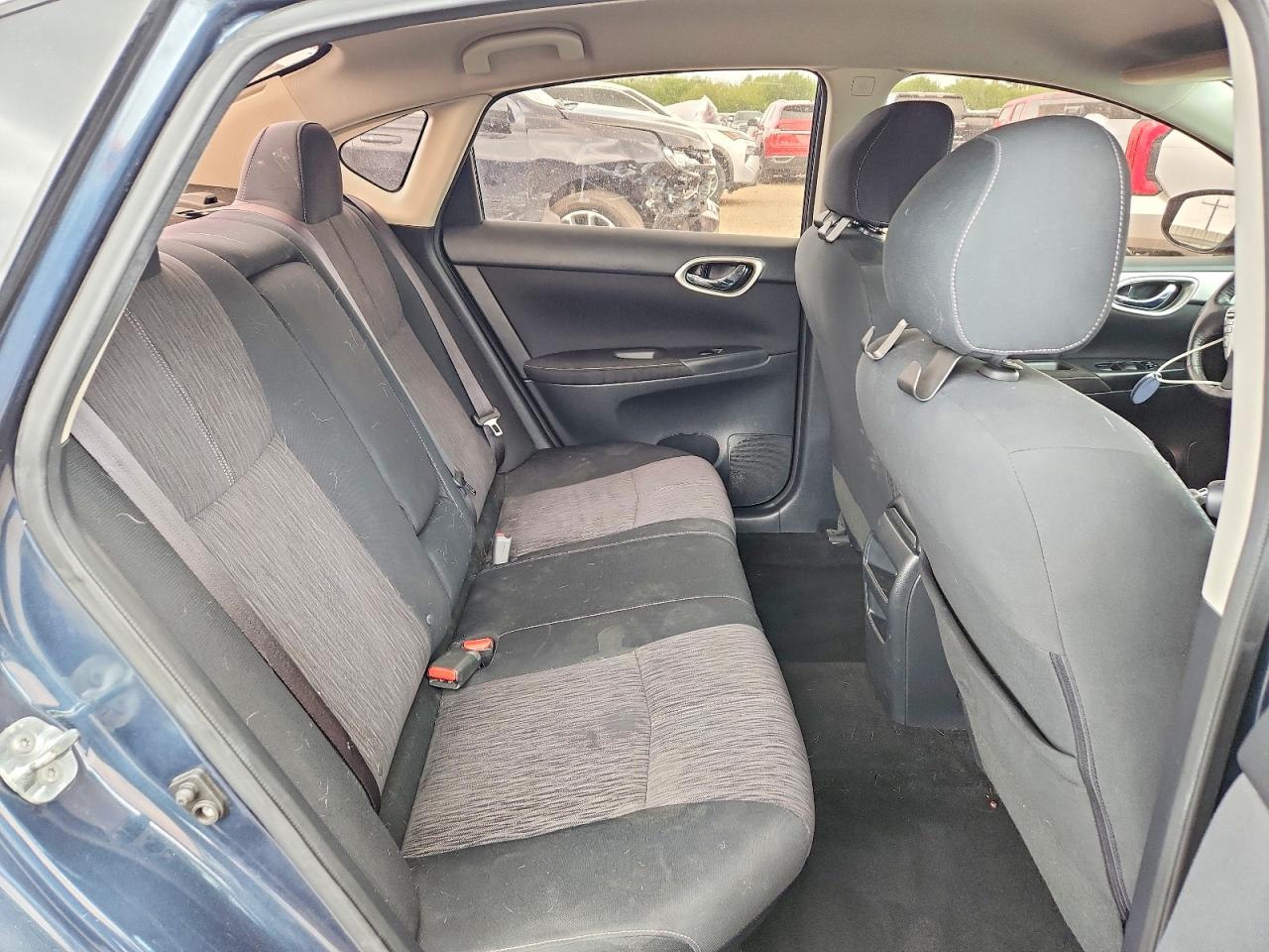 2015 Nissan Sentra Sv Blue vin: 3N1AB7APXFL661598