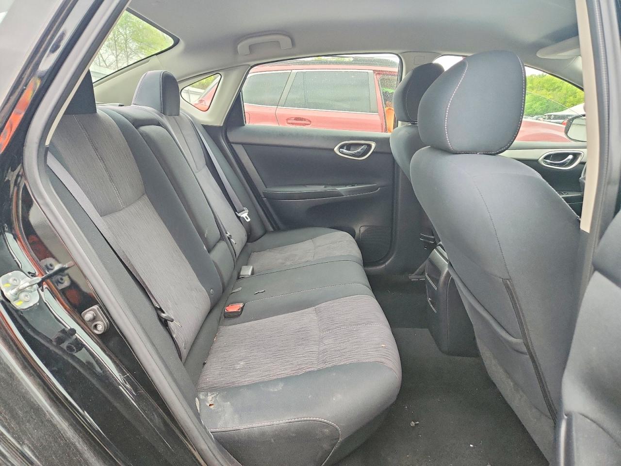 2015 Nissan Sentra Sv Black vin: 3N1AB7APXFL661911