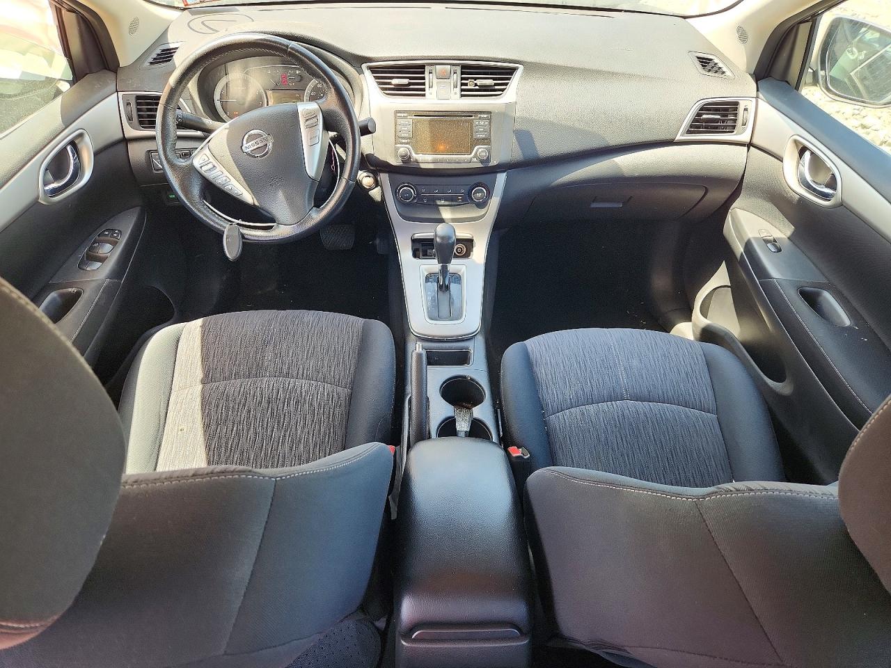 2015 Nissan Sentra Sv Black vin: 3N1AB7APXFL661911