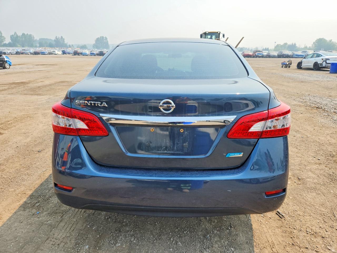 2015 Nissan Sentra S Blue vin: 3N1AB7APXFL665389