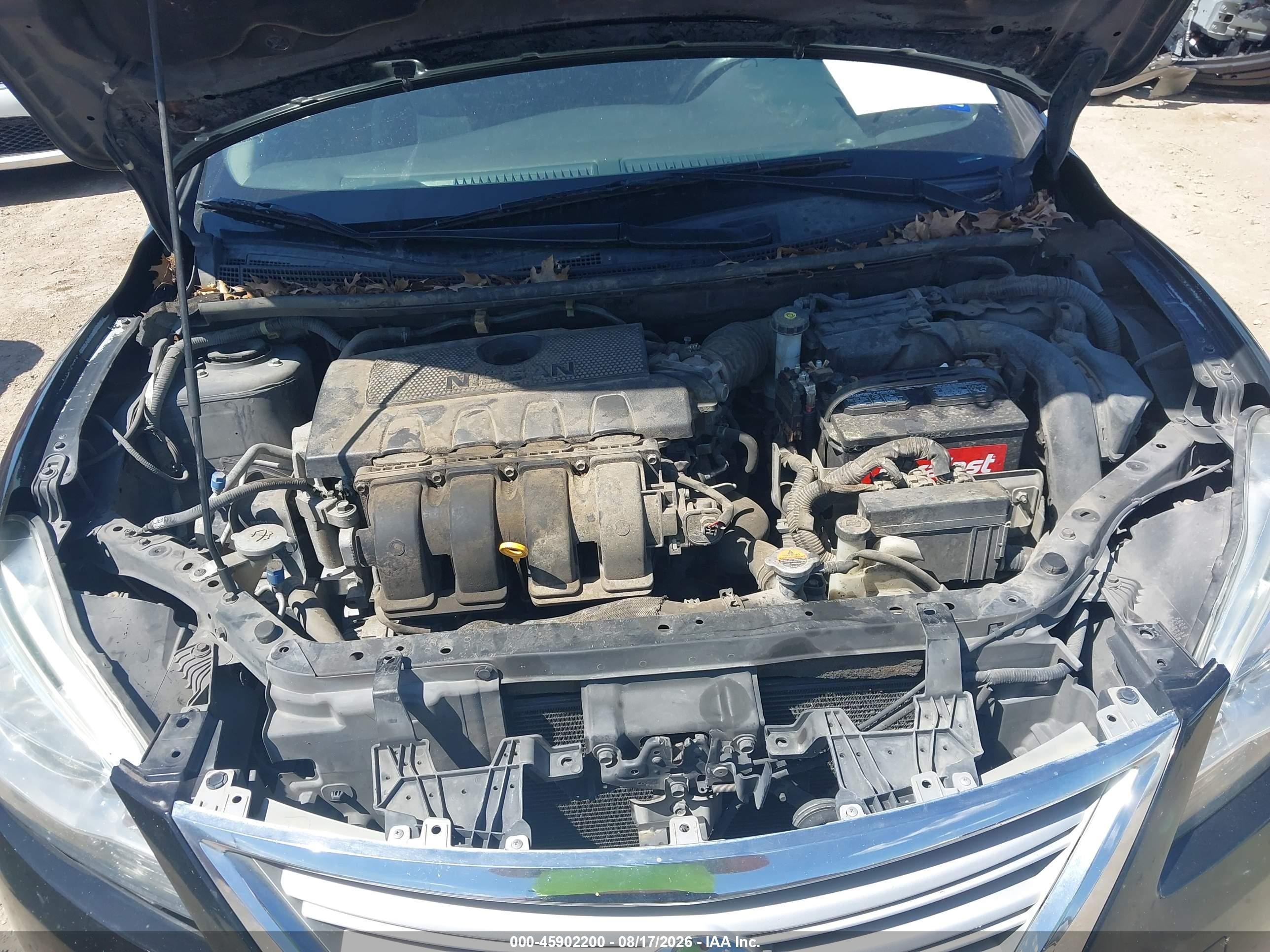 2015 Nissan Sentra Sv Black vin: 3N1AB7APXFL674285