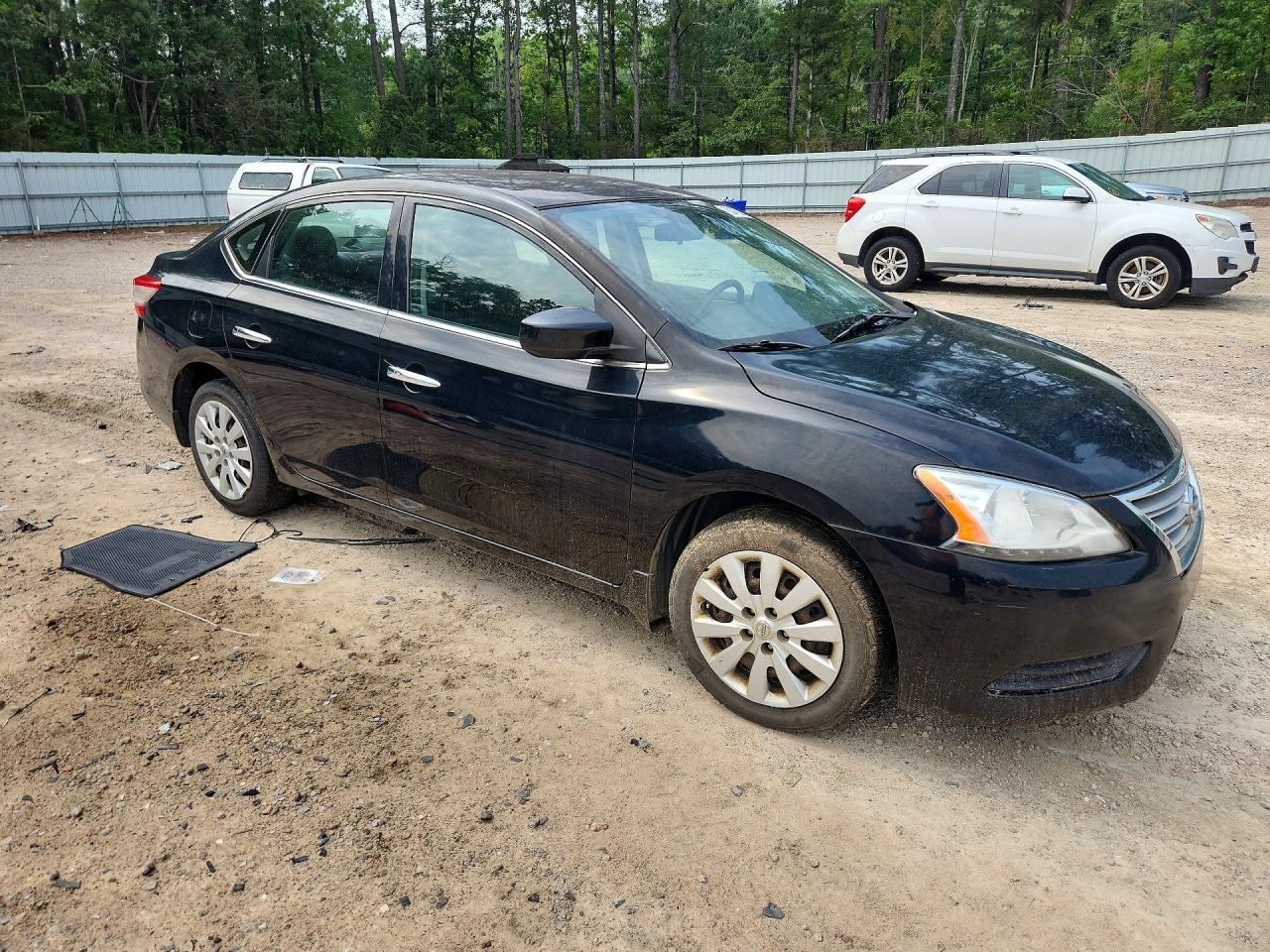 2015 Nissan Sentra Sv Black vin: 3N1AB7APXFL691104