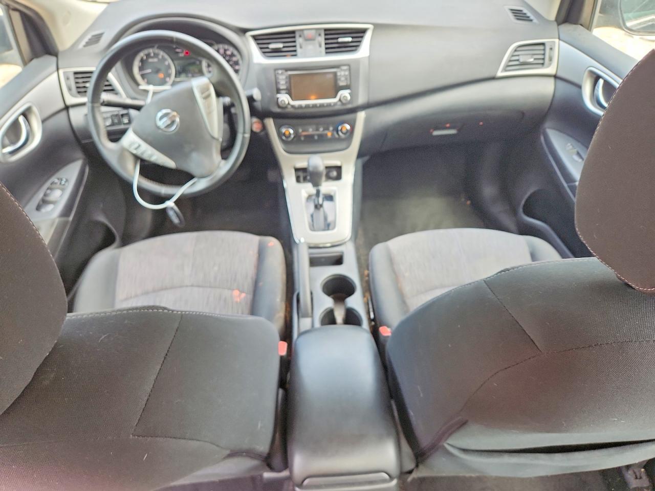 2015 Nissan Sentra Sv Black vin: 3N1AB7APXFL691104