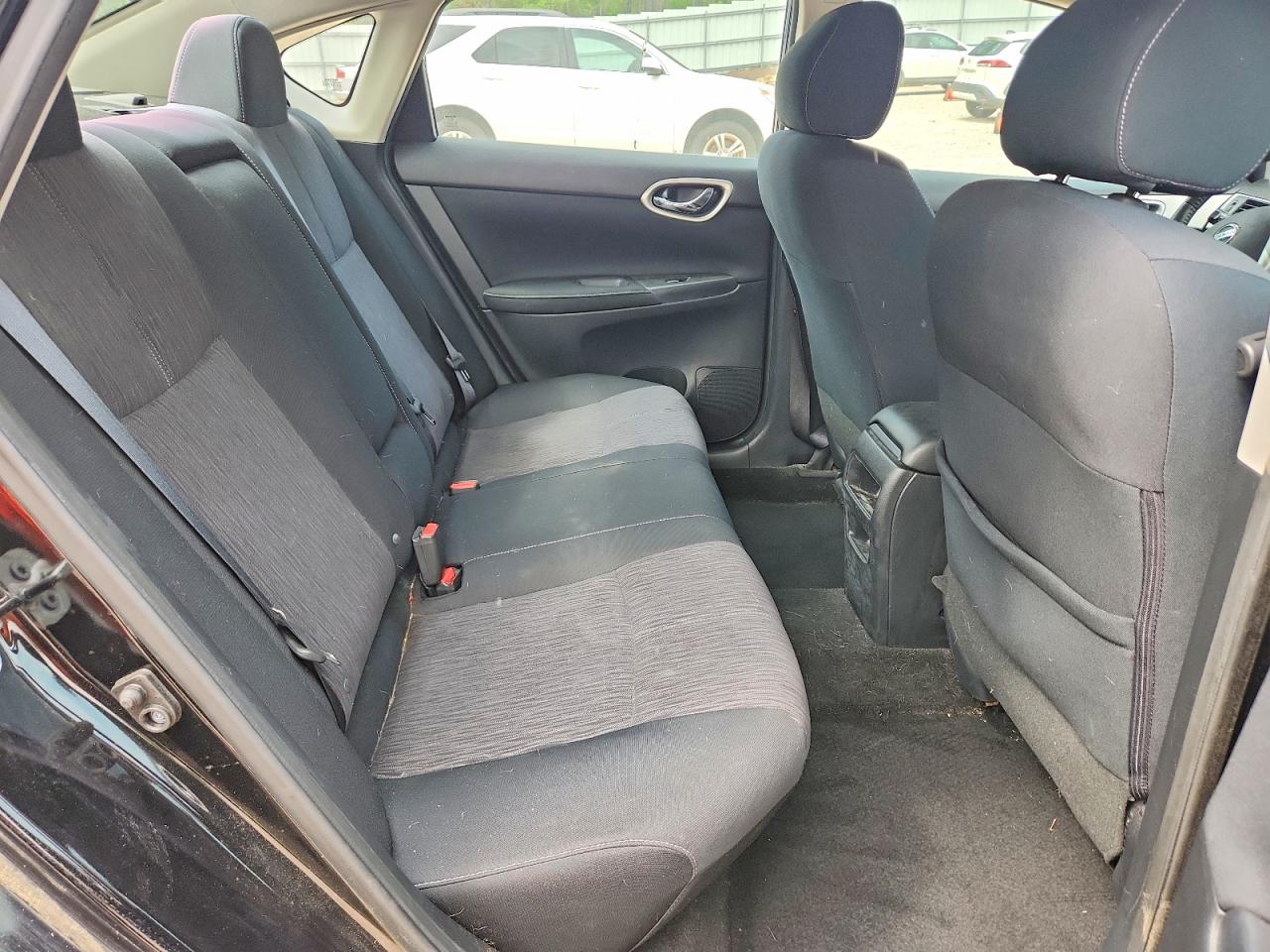 2015 Nissan Sentra Sv Black vin: 3N1AB7APXFL691104