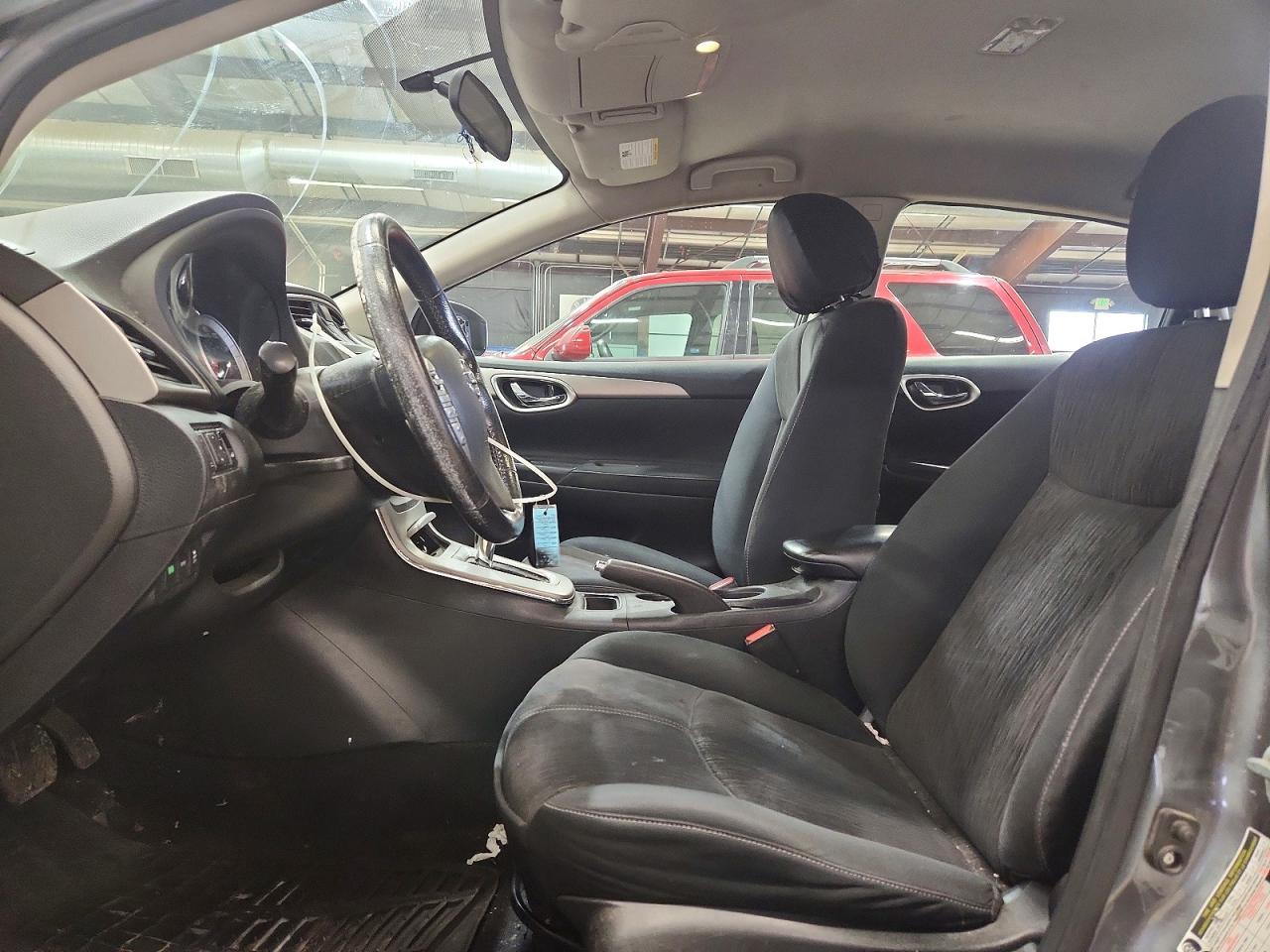 2015 Nissan Sentra S Серый vin: 3N1AB7APXFL693192