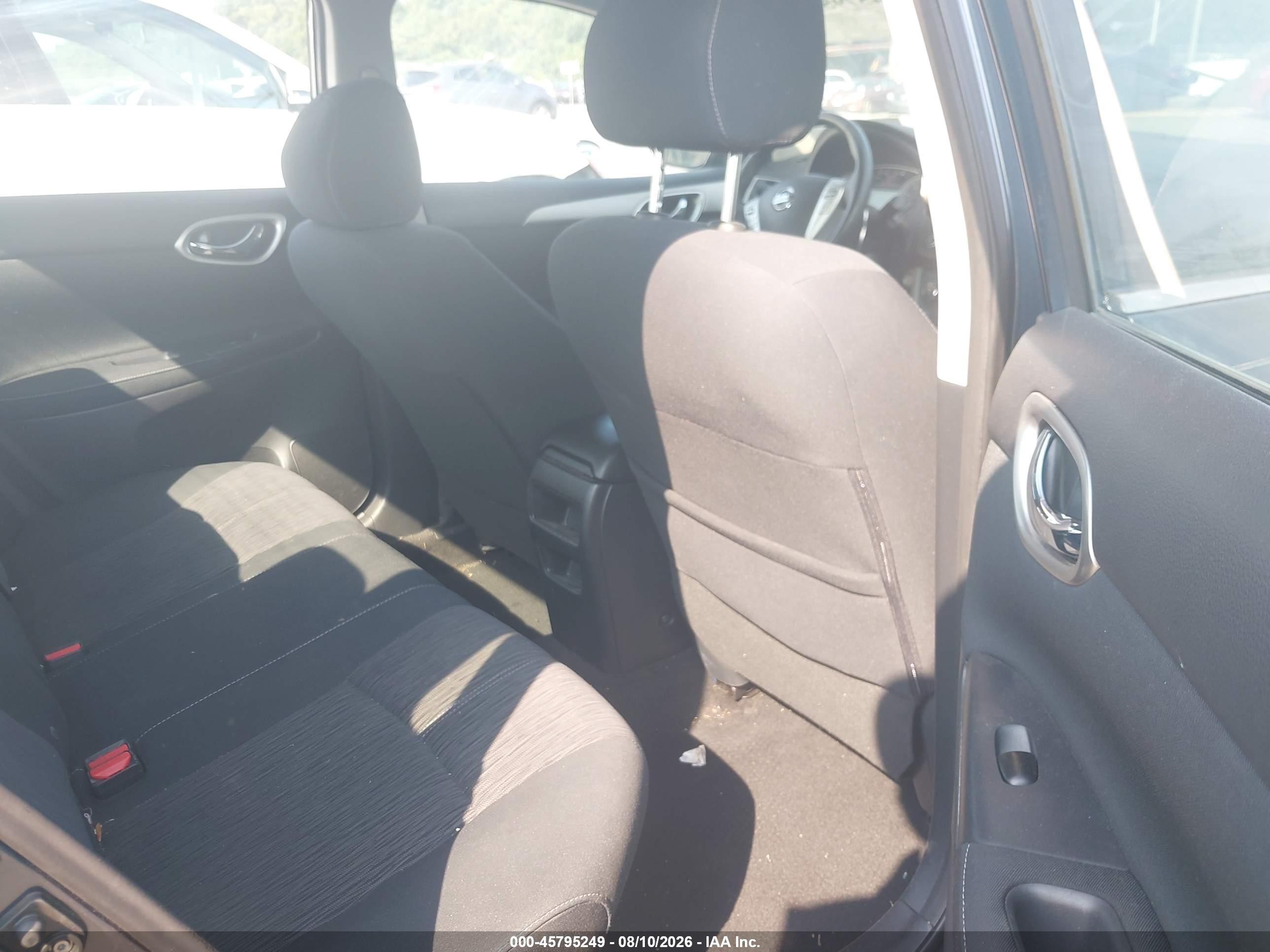 2015 Nissan Sentra Sv Blue vin: 3N1AB7APXFL694438