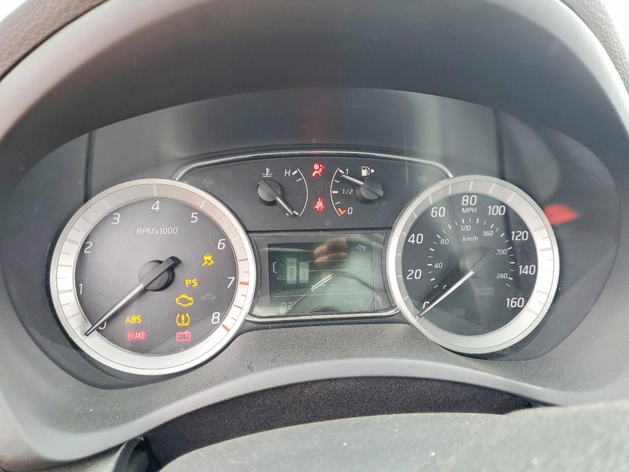 2015 Nissan Sentra Sv Blue vin: 3N1AB7APXFL695573