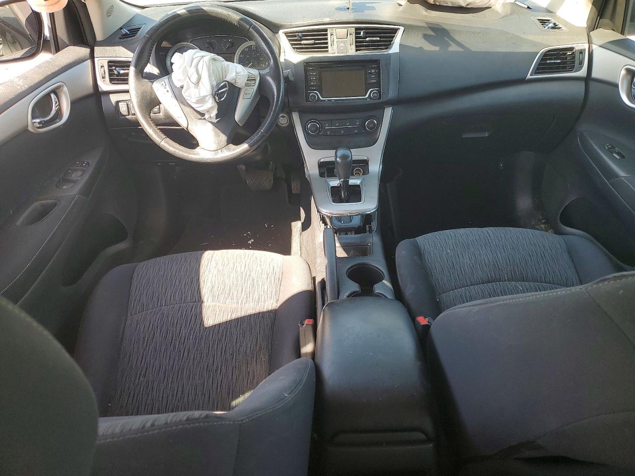 2015 Nissan Sentra S Silver vin: 3N1AB7APXFL695606