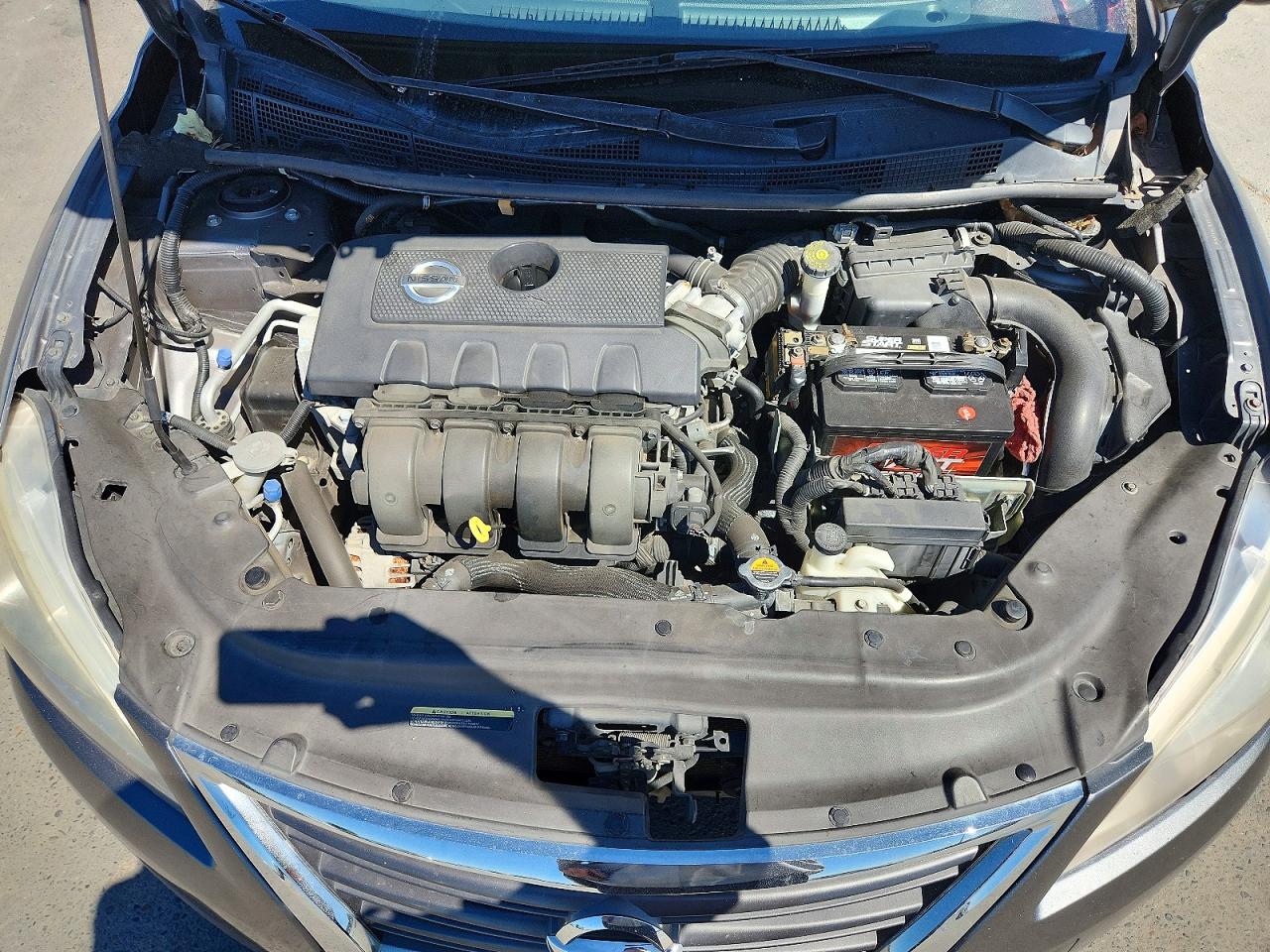 2015 Nissan Sentra Sr Gray vin: 3N1AB7APXFY230973
