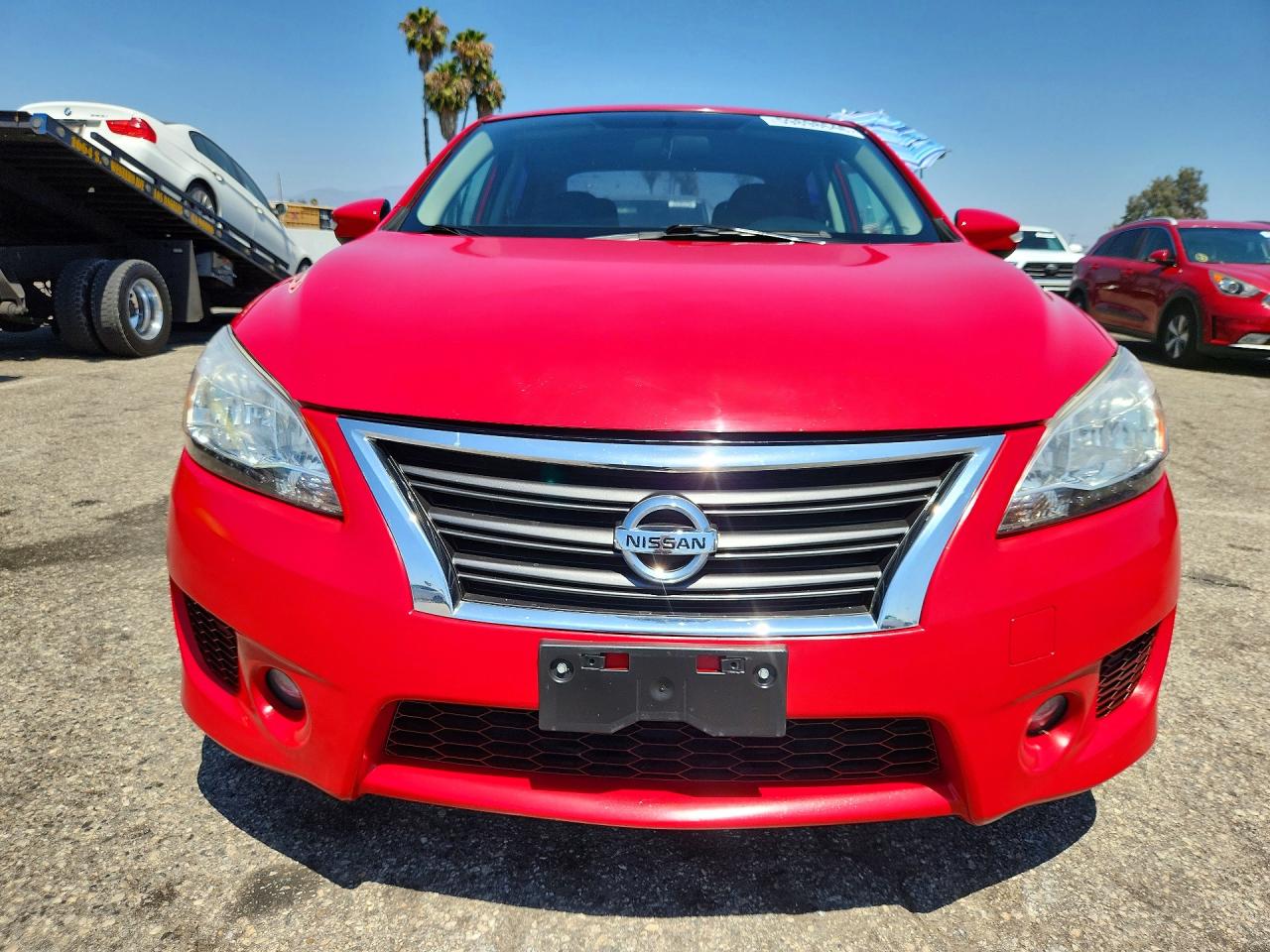 2015 Nissan Sentra Sr Red vin: 3N1AB7APXFY232674
