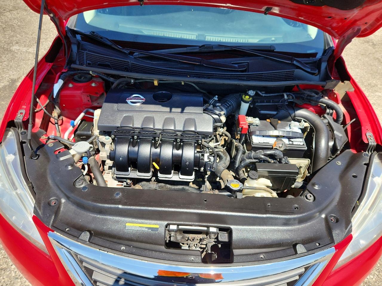 2015 Nissan Sentra Sr Red vin: 3N1AB7APXFY232674