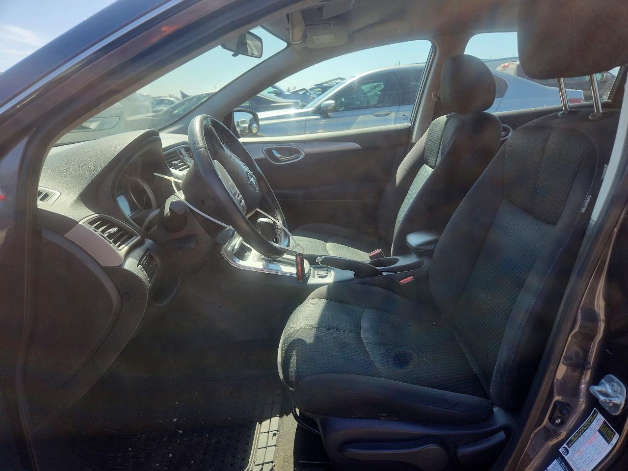 2015 Nissan Sentra Sr Серый vin: 3N1AB7APXFY238426