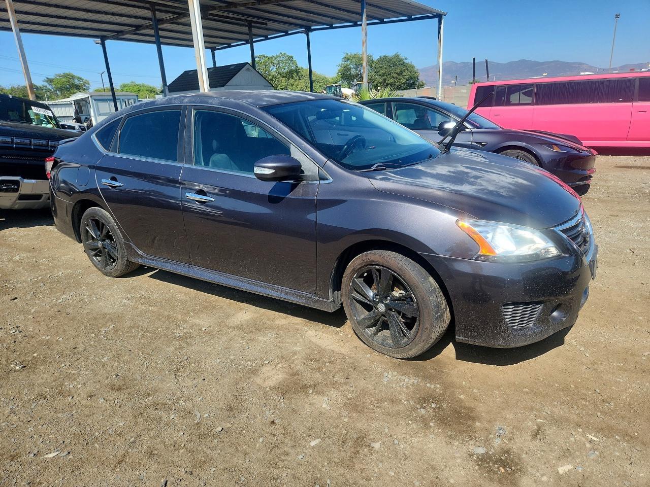 2015 Nissan Sentra Sr Серый vin: 3N1AB7APXFY238426