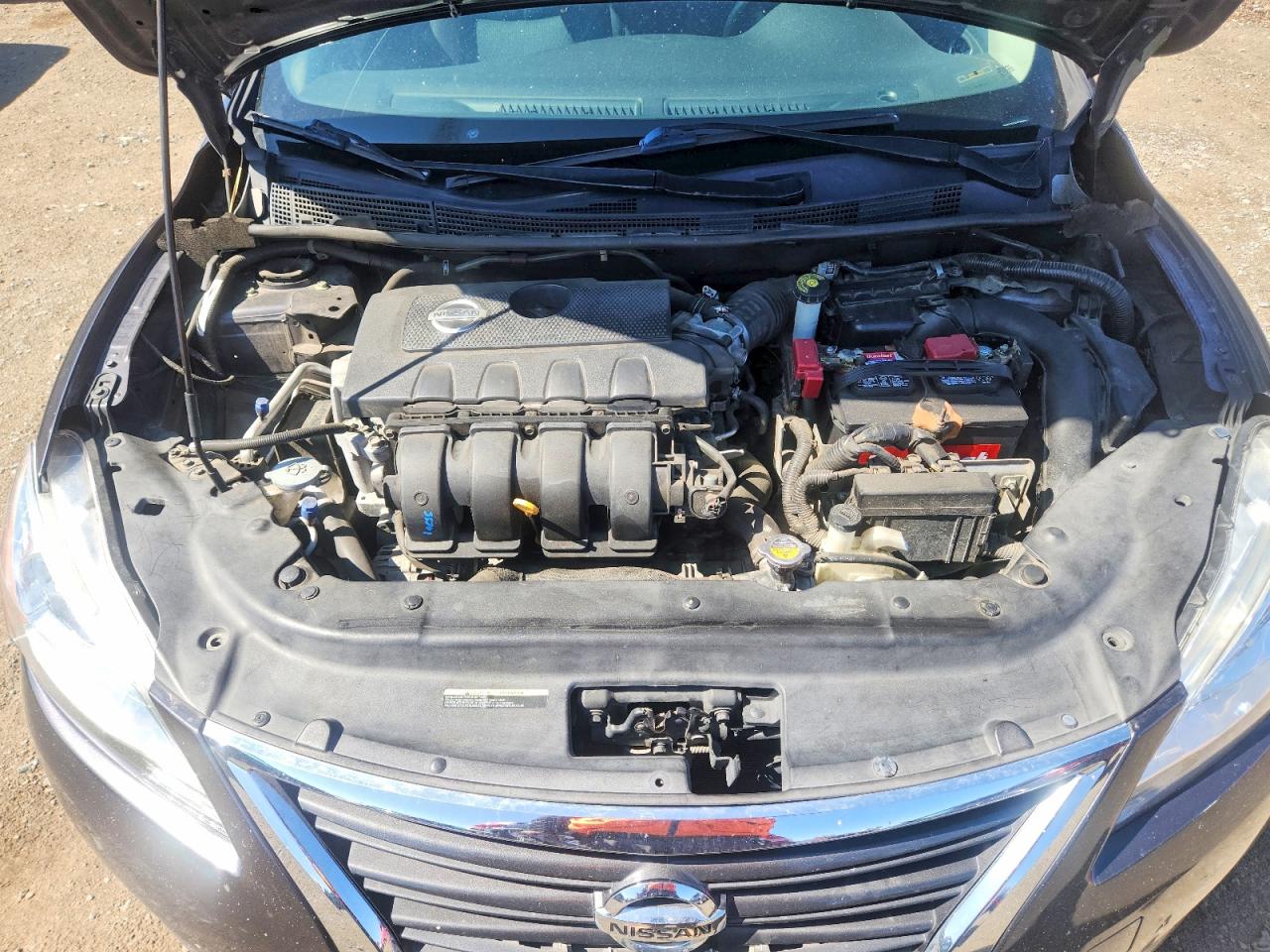 2015 Nissan Sentra Sr Серый vin: 3N1AB7APXFY238426