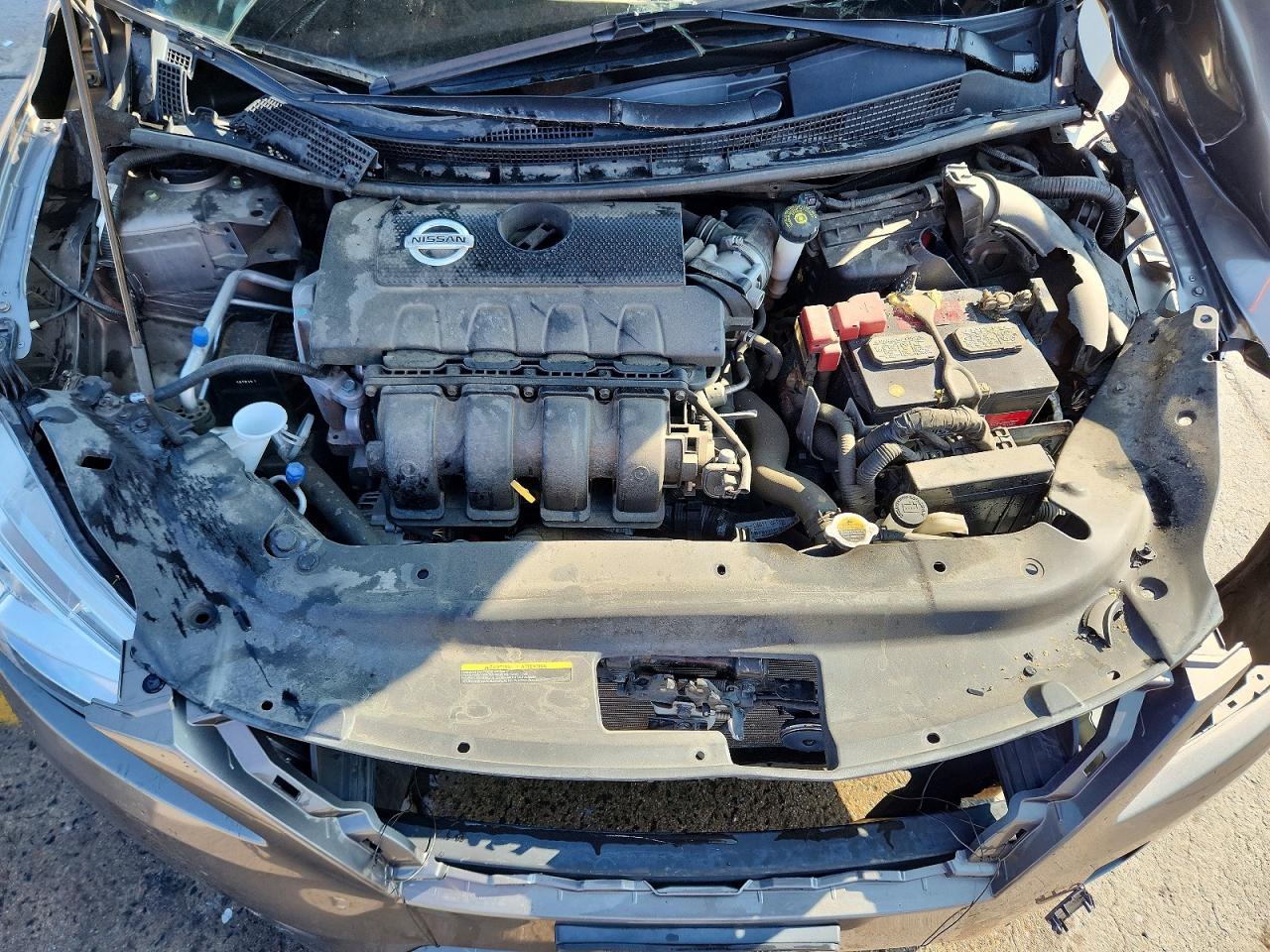 2015 Nissan Sentra Sl Серый vin: 3N1AB7APXFY240144