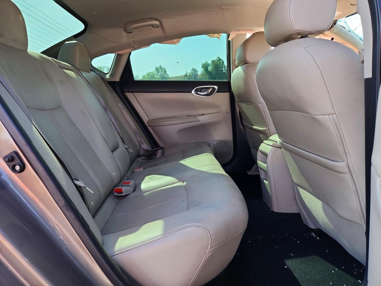 2015 Nissan Sentra Sl Серый vin: 3N1AB7APXFY240144