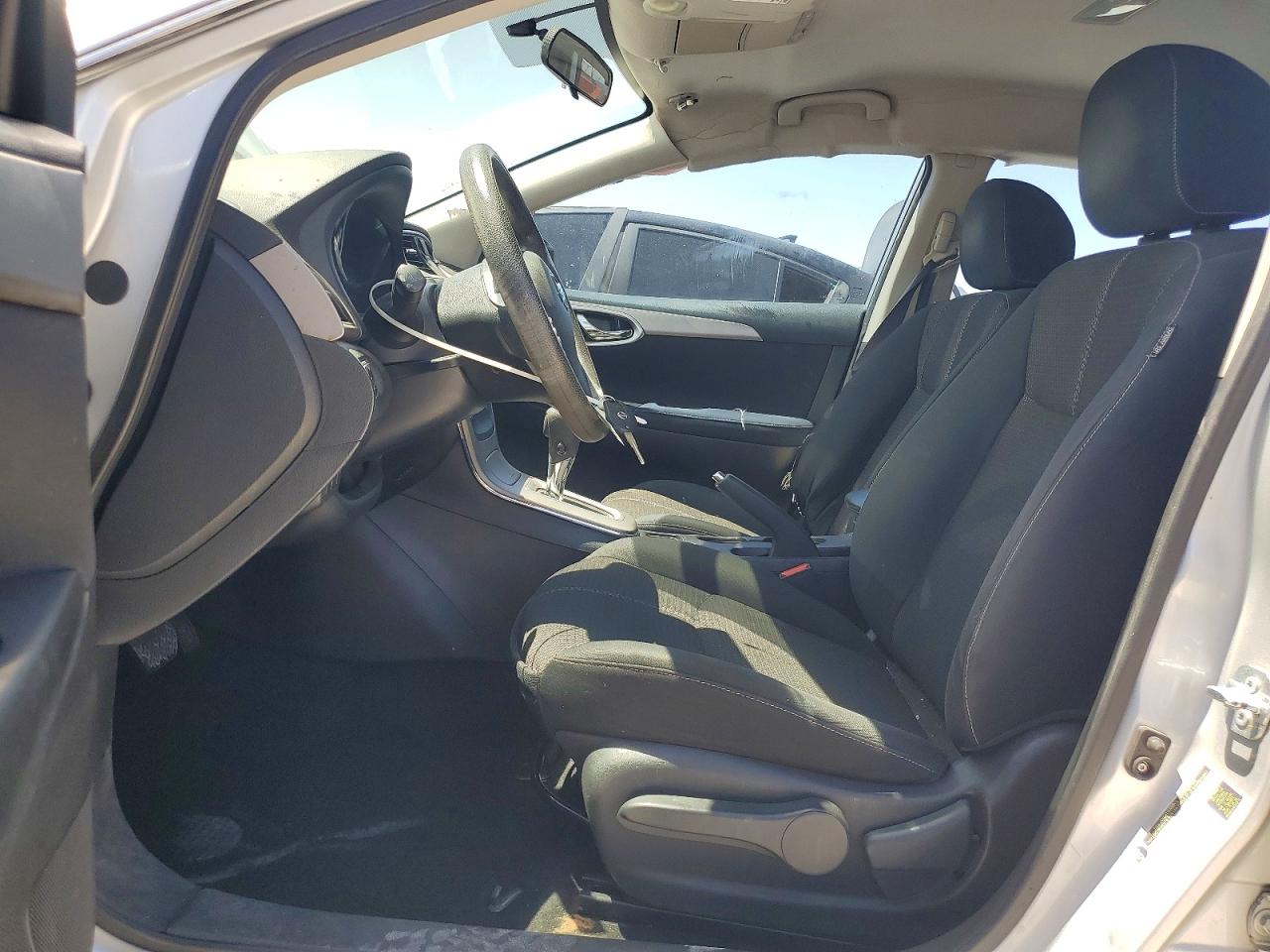 2015 Nissan Sentra S Silver vin: 3N1AB7APXFY244047