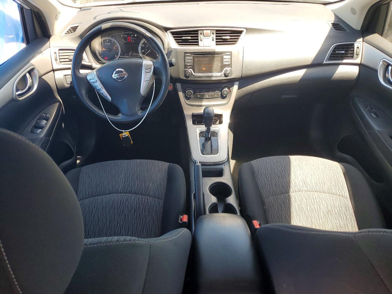 2015 Nissan Sentra Sv Silver vin: 3N1AB7APXFY248955