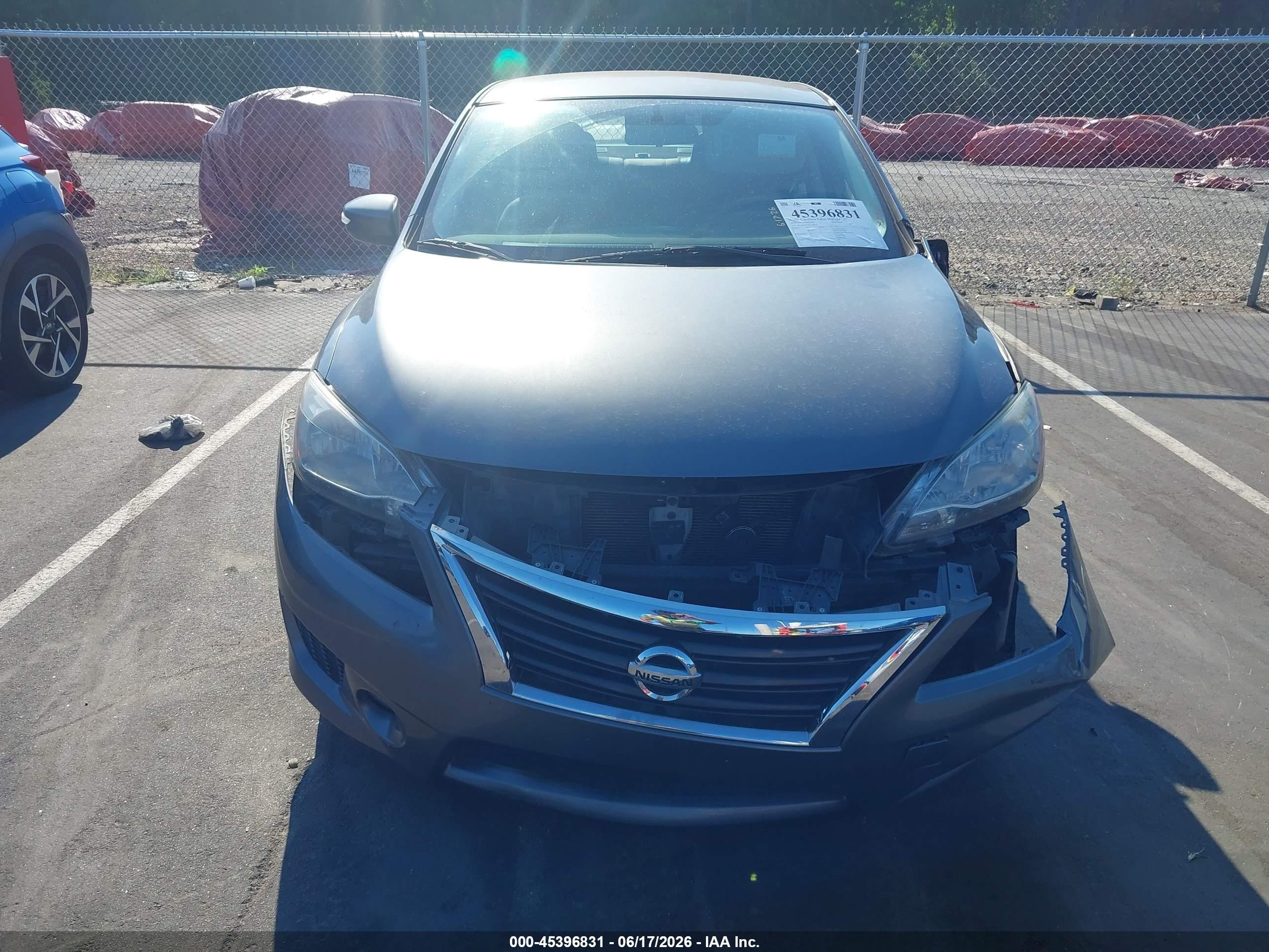 2015 Nissan Sentra Sr Gray vin: 3N1AB7APXFY249555